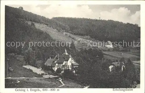 Geising Erzgebirge Erholungsheim / Geising Osterzgebirge /Saechsische Schweiz-Osterzgebirge LKR