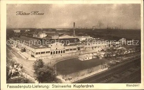 Koeln Rhein Steinwerke Kupferdreh Koelner Mese  / Koeln /Koeln Stadtkreis