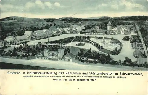 Villingen-Schwenningen Gewerbe- und Industrieausstellung Badischen Wuerttembergischen Schwarzwaldes / Villingen-Schwenningen /Schwarzwald-Baar-Kreis LKR
