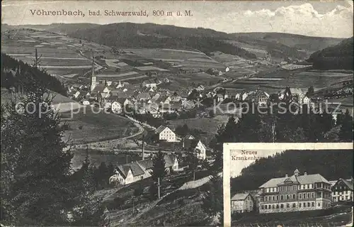 Voehrenbach Neues Krankenhaus / Voehrenbach /Schwarzwald-Baar-Kreis LKR