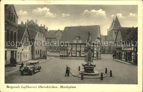 Obernkirchen Marktplatz / Obernkirchen /Schaumburg LKR