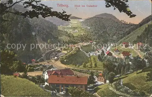 Triberg Schwarzwald Gutachtal Bahnpost / Triberg im Schwarzwald /Schwarzwald-Baar-Kreis LKR