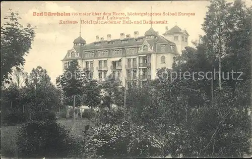 Bad Duerrheim Kurhaus-Hotel  / Bad Duerrheim /Schwarzwald-Baar-Kreis LKR