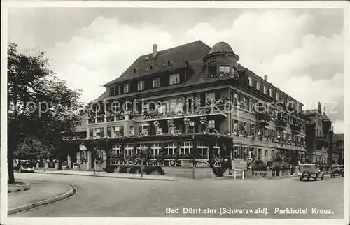 Bad Duerrheim Parkhotel Kreuz / Bad Duerrheim /Schwarzwald-Baar-Kreis LKR
