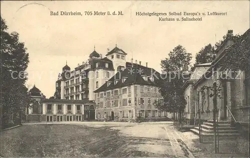 Bad Duerrheim Kurhaus Salinehotel / Bad Duerrheim /Schwarzwald-Baar-Kreis LKR