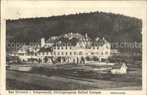 Bad Duerrheim Kindersolbad / Bad Duerrheim /Schwarzwald-Baar-Kreis LKR