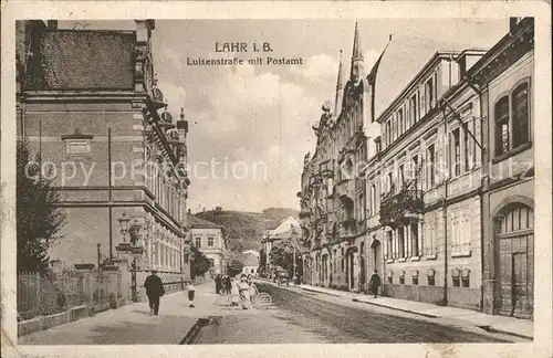 Lahr Schwarzwald Luisenstrasse Postamt  / Lahr /Ortenaukreis LKR