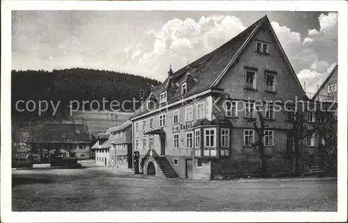 Voehrenbach Gasthaus zum Engel / Voehrenbach /Schwarzwald-Baar-Kreis LKR