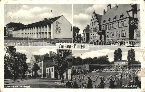 Castrop-Rauxel Viktoria-Schule Maedchen-Oberschule Jungen-Oberschule Parkbad / Castrop-Rauxel /Recklinghausen LKR