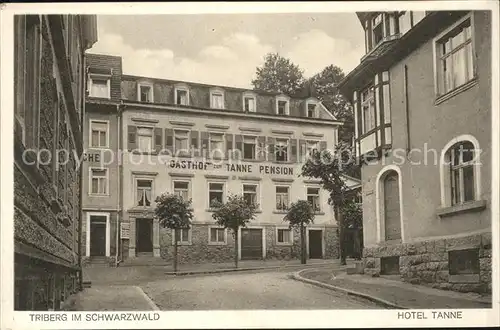 Triberg Schwarzwald Hotel Tanne / Triberg im Schwarzwald /Schwarzwald-Baar-Kreis LKR