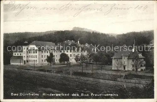 Bad Duerrheim Kindersolbad Badischer Frauenverein / Bad Duerrheim /Schwarzwald-Baar-Kreis LKR
