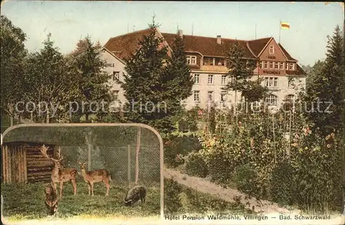 Villingen-Schwenningen Hotel-Pension Waldmuehle Hirsche  / Villingen-Schwenningen /Schwarzwald-Baar-Kreis LKR