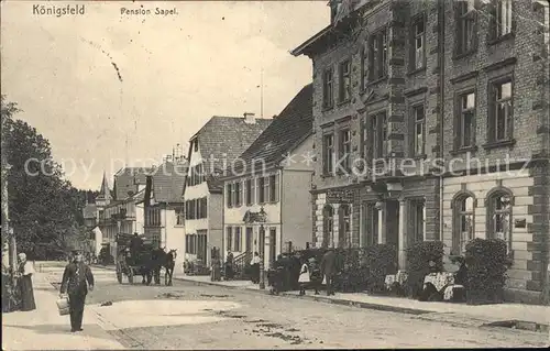 Koenigsfeld Schwarzwald Pension Sapel Pferdewagen / Koenigsfeld im Schwarzwald /Schwarzwald-Baar-Kreis LKR