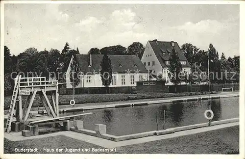 Duderstadt Freibad und Haus der Jugend / Duderstadt /Goettingen LKR