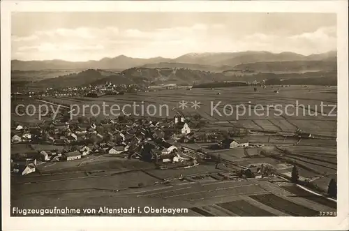 Altenstadt Oberbayern Fliegeraufnahme / Altenstadt /Weilheim-Schongau LKR