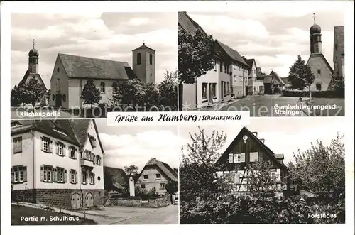Hamberg Neuhausen Gemischtwaren Sickinger Forsthaus  / Neuhausen /Enzkreis LKR