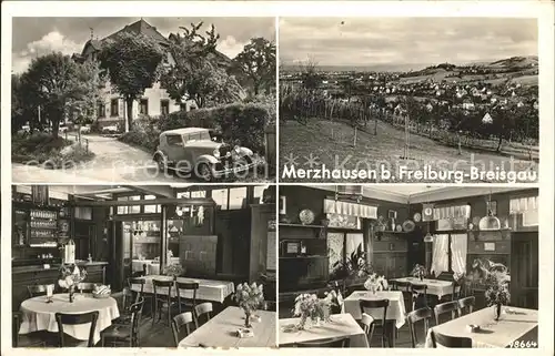 Merzhausen Breisgau Gasthaus zum gruenen Baum Auto / Merzhausen /Breisgau-Hochschwarzwald LKR