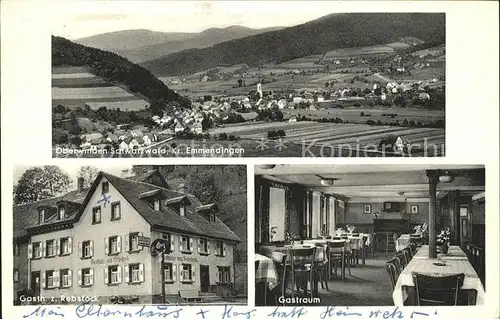 Emmendingen Gasthaus zum Rebstock  / Emmendingen /Emmendingen LKR