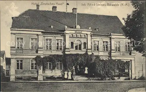 Baerwalde Ostbrandenburg Hotel Deutsches Haus / Mieszkowice /