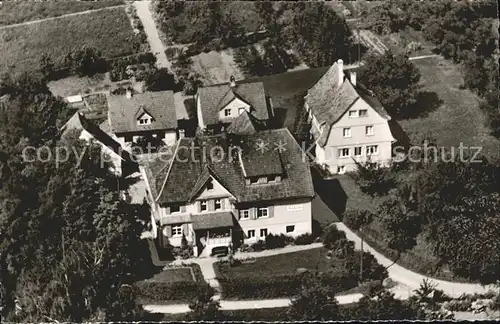 Gaienhofen Fliegeraufnahme Pension Seeheim / Gaienhofen /Konstanz LKR