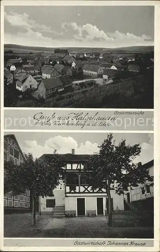 Halgehausen Gasthaus Johannes Krause / Haina (Kloster) /Waldeck-Frankenberg LKR