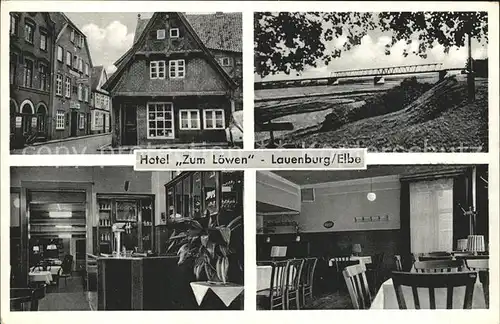 Lauenburg Elbe Hotel Zum Loewen / Lauenburg  Elbe /Herzogtum Lauenburg LKR