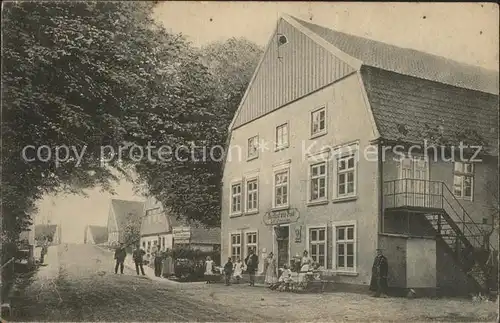 Kollmar Gasthaus zur Post C.H.Juergensen / Kollmar /Steinburg LKR