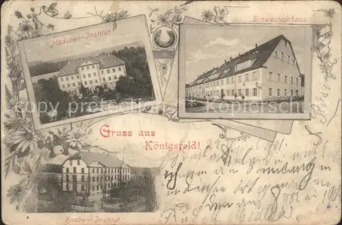 Koenigsfeld Schwarzwald Maedcheninstitut / Koenigsfeld im Schwarzwald /Schwarzwald-Baar-Kreis LKR