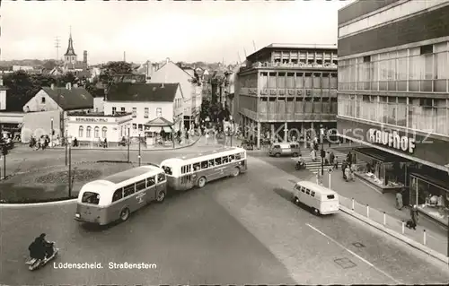 Luedenscheid Strassenstern Bus Kaufhof / Luedenscheid /Maerkischer Kreis LKR