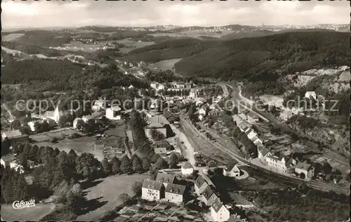 Oberbruegge Volmetal Fliegeraufnahme / Halver /Maerkischer Kreis LKR