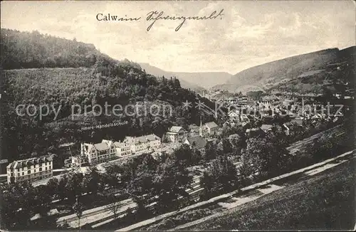 Calw Panorama Hoehere Handelsschule / Calw /Calw LKR