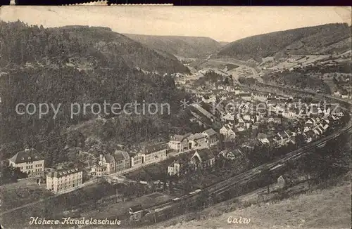 Calw Panorama Hoehere Handelsschule / Calw /Calw LKR