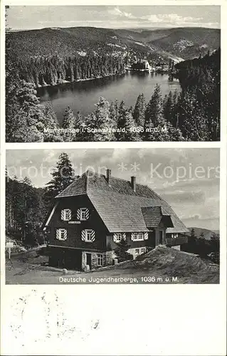 Mummelsee Panorama Schwarzwald Deutsche Jugendherberge / Seebach /Ortenaukreis LKR