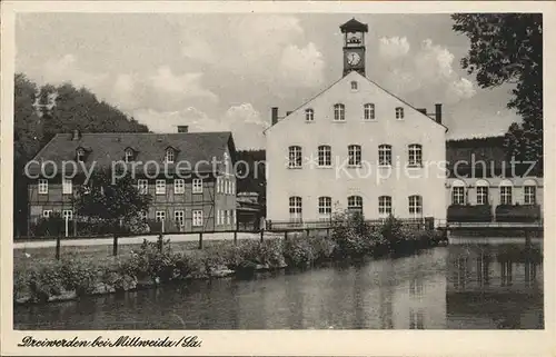 Dreiwerden Partie am Wasser / Rossau Mittweida /Mittelsachsen LKR