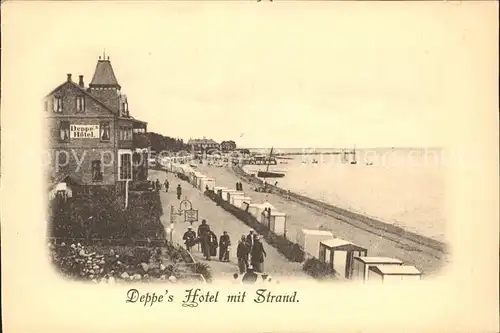 Wyk Foehr Hotel Deppe Strand / Wyk auf Foehr /Nordfriesland LKR