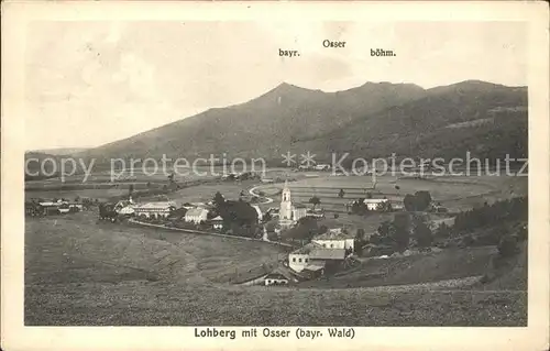 Lohberg Lam mit Osser Bayerischer Wald / Lohberg /Cham LKR