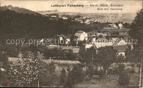 Falkenberg Mark Blick vom Kammweg / Falkenberg Mark /Maerkisch-Oderland LKR