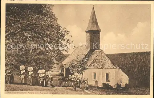 Koenigsfeld Schwarzwald Alte Buchenberger Kirche Trachten / Koenigsfeld im Schwarzwald /Schwarzwald-Baar-Kreis LKR