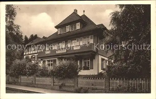 Koenigsfeld Schwarzwald Jugend Erholungsheim Haus Braukmann / Koenigsfeld im Schwarzwald /Schwarzwald-Baar-Kreis LKR