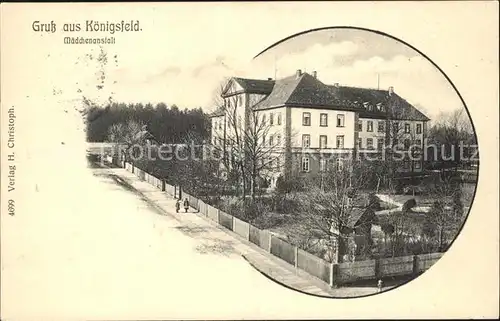 Koenigsfeld Schwarzwald Maedchenanstalt / Koenigsfeld im Schwarzwald /Schwarzwald-Baar-Kreis LKR