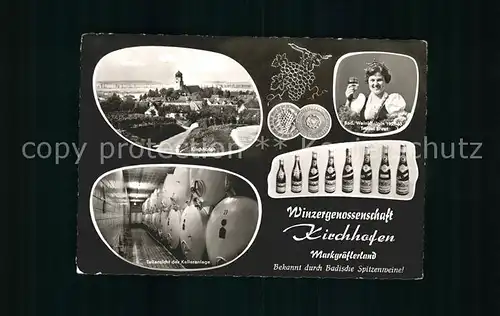 Kirchhofen Breisgau Winzergenossenschaft Kelleranlage Weinort Badische Spitzenweine / Ehrenkirchen /Breisgau-Hochschwarzwald LKR