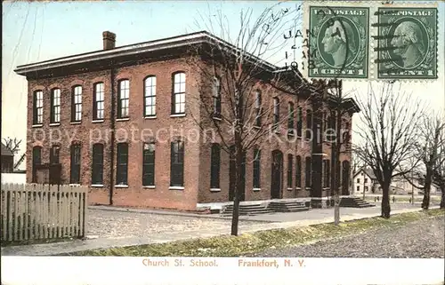 Frankfort New York Church St. School / Frankfort /