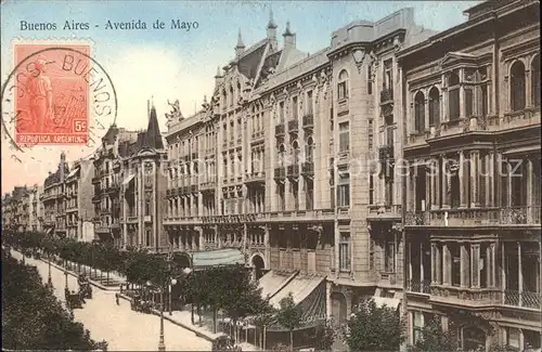 Buenos Aires Avenida de Mayo / Buenos Aires /