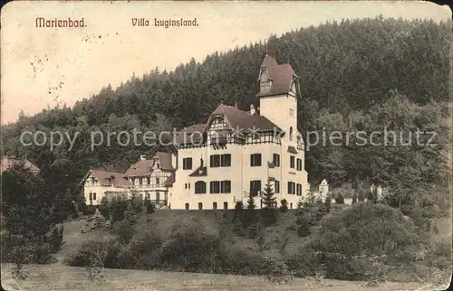 Marienbad Tschechien Boehmen Villa Luginsland / Marianske Lazne /