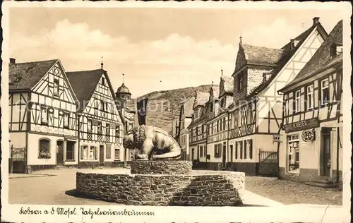 Kobern-Gondorf Tatzelwurmbrunnen  / Kobern-Gondorf /Mayen-Koblenz LKR