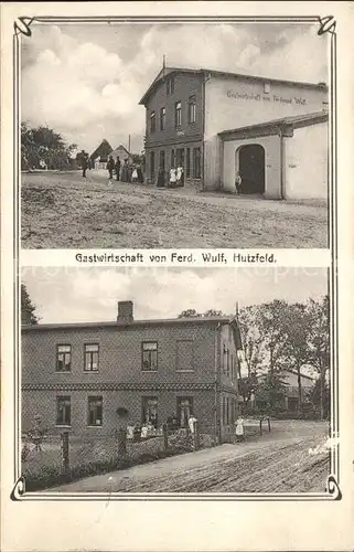 Hutzfeld Gastwirtschaft Ferdinand Wulf  / Bosau /Ostholstein LKR