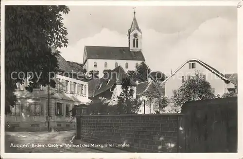 Auggen Kirche  / Auggen /Breisgau-Hochschwarzwald LKR