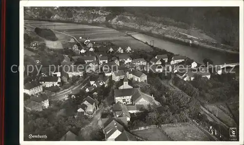 Hemfurth-Edersee Fliegeraufnahme / Edertal /Waldeck-Frankenberg LKR