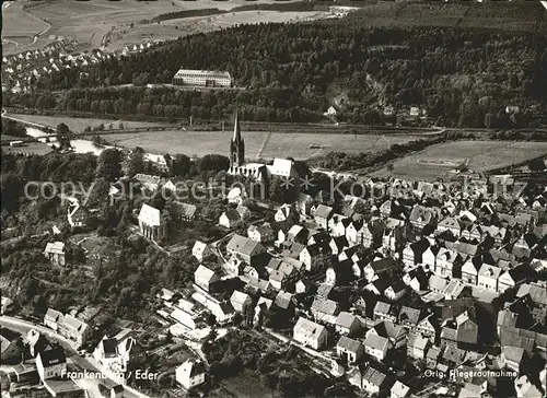 Frankenberg Eder Fliegeraufnahme / Frankenberg (Eder) /Waldeck-Frankenberg LKR