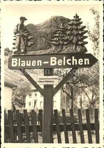 Belchen Baden Blauen Wegweiser  / Neuenweg /Loerrach LKR